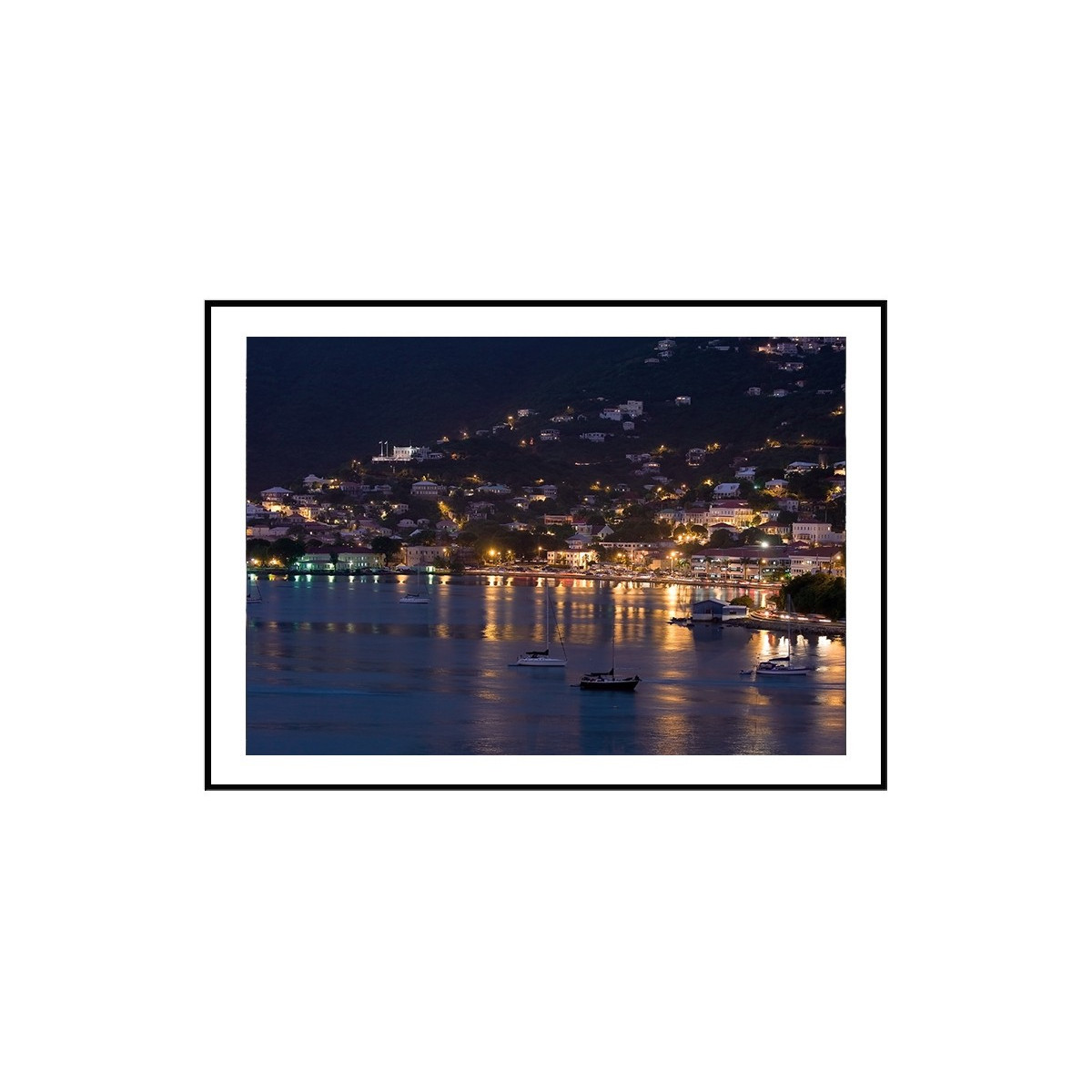 Постер в рамке "St Thomas, US Virgin Islands" размер на выбор