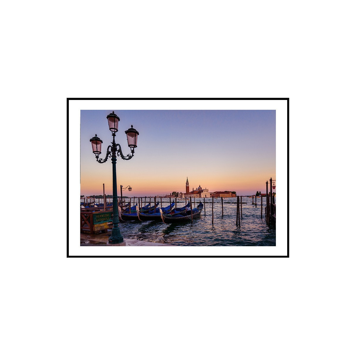Постер в рамці "Grand Canal, Venice" розмір на вибір