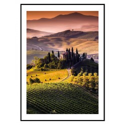 Постер в рамке "Val Dorcia Italy" размер на выбор