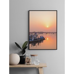 Постер в рамці "Sunset" розмір на вибір
