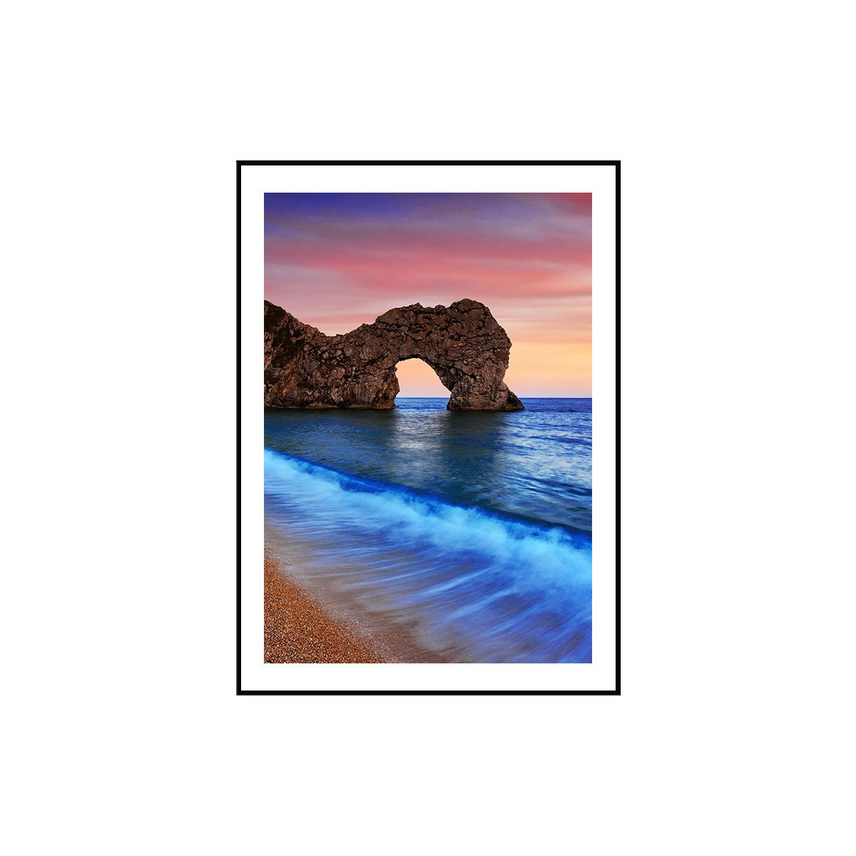 Постер в рамці "Durdle Door. United Kingdom" розмір на вибір