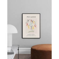 Постер в рамці "Dancing. Pablo Picasso" розмір на вибір