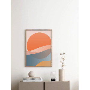 Постер плакат фото на папері для спальні офіса готеля Київ Україна