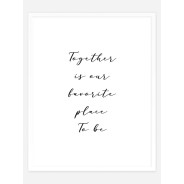 Комплект постеров в рамках "Together"