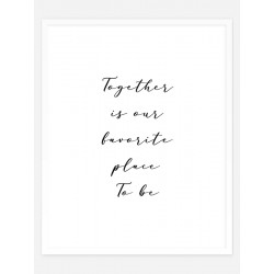 Комплект постеров в рамках "Together"