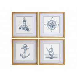 Комплект постерів в рамках "Nautical"