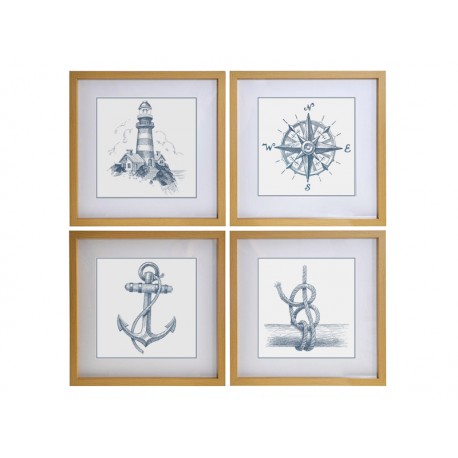 Комплект постеров в рамках "Nautical"