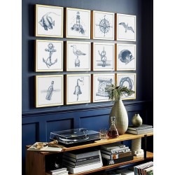 Комплект постерів в рамках "Marine"