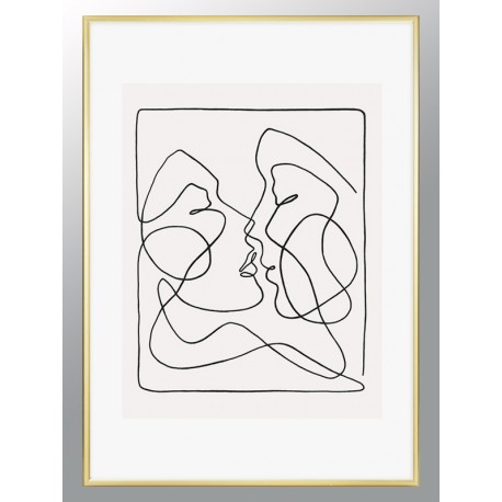 Постер в рамке "Pair"