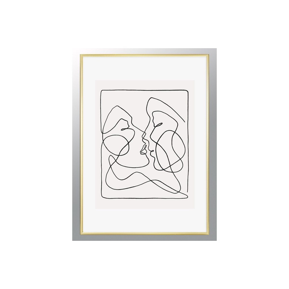 Постер в рамке "Pair"