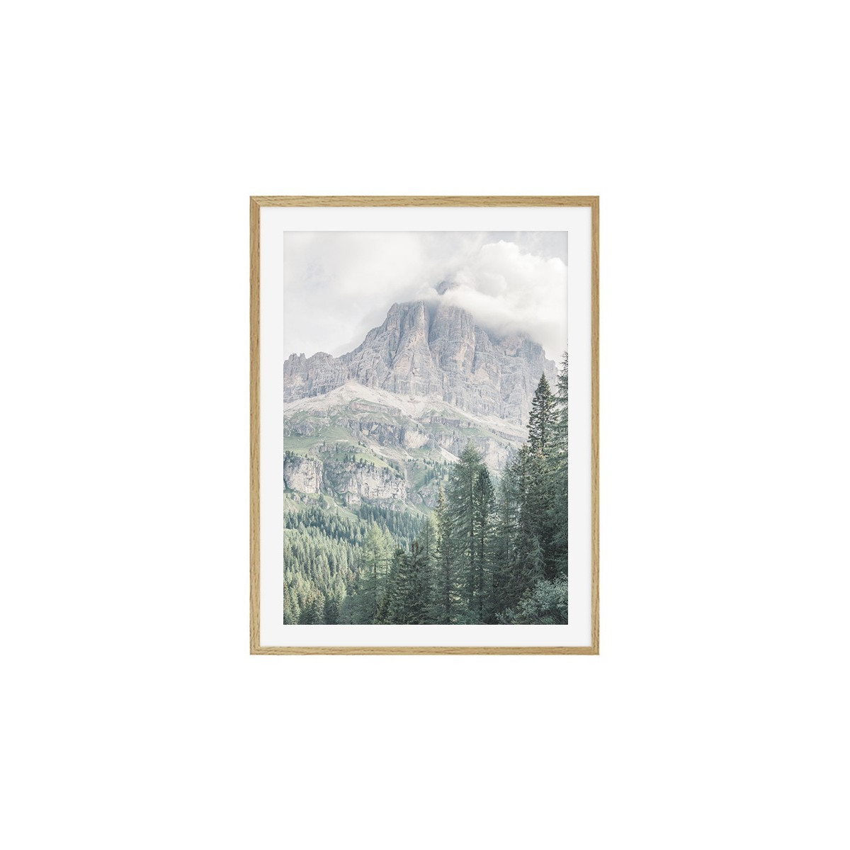 Постер в рамці "The mountains"