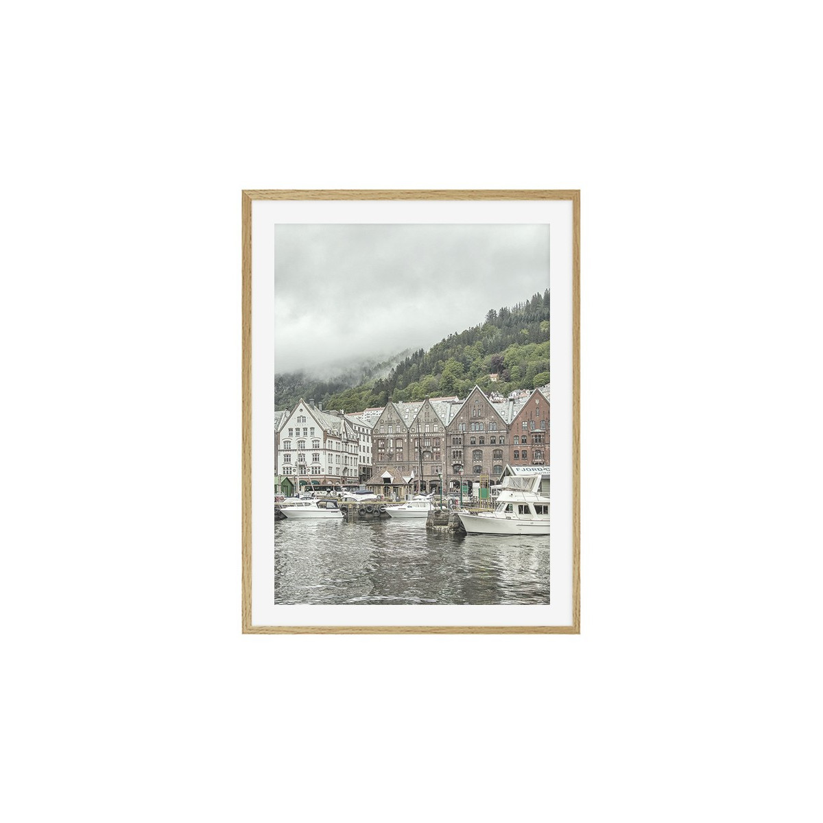 Постер в рамці "Bergen"