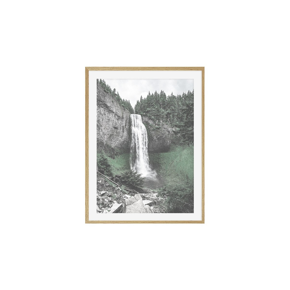 Постер в рамке "Waterfall"