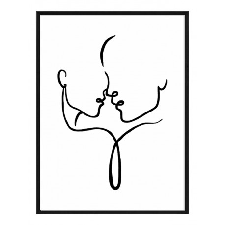 Постер в рамке "Pair"