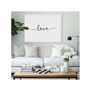 Постер в рамке "Love"