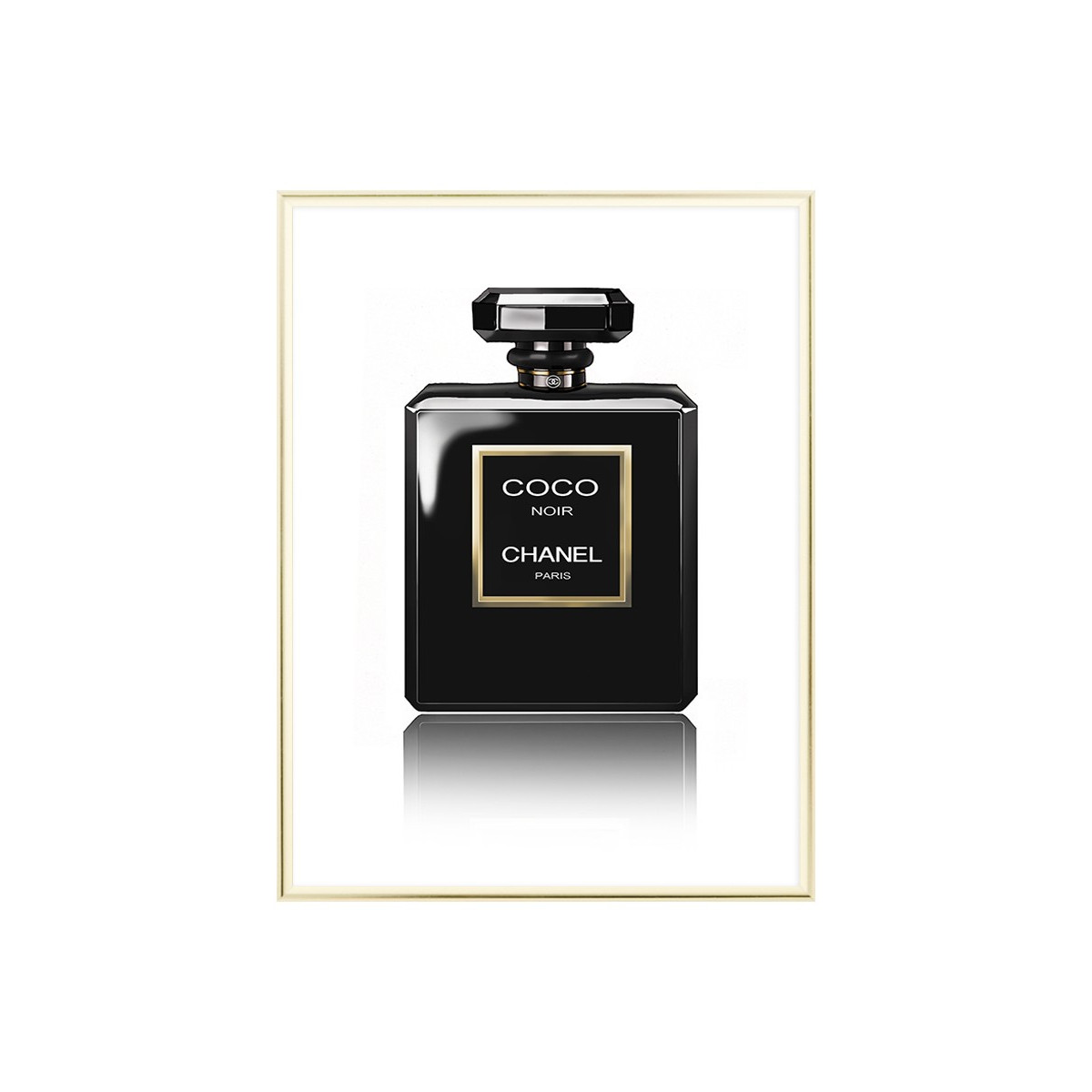 Постер в рамці "Chanel"