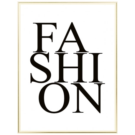 Постер в рамке "Fashion"