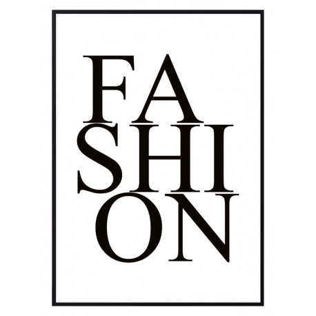 Постер в рамке "Fashion"