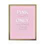 Комплект постеров в рамках "Only pink"