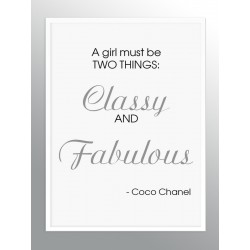 Комплект постеров в рамках "Vogue"