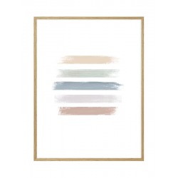 Постер "Brush strokes"