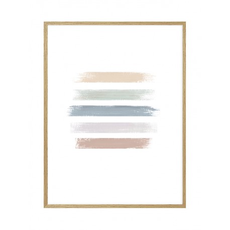 Постер "Brush strokes"