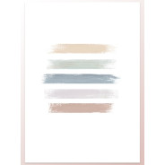 Постер "Brush strokes"