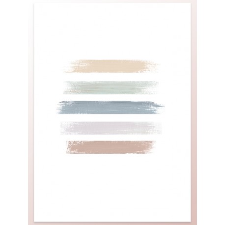 Постер "Brush strokes"
