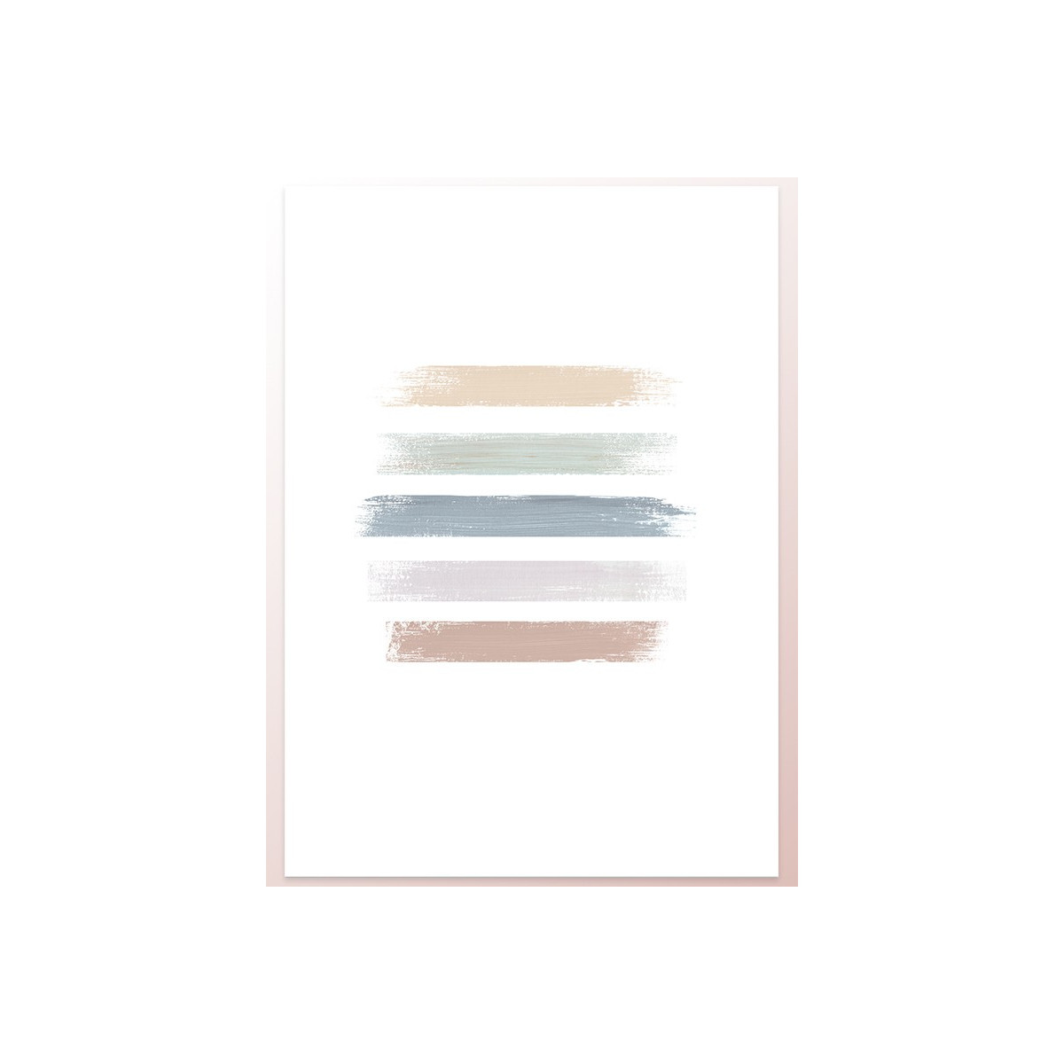 Постер "Brush strokes"