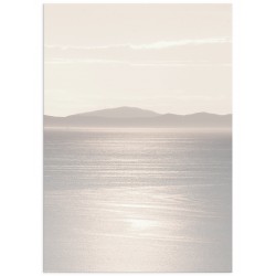 Постер "Where The Land Meets The Sea"