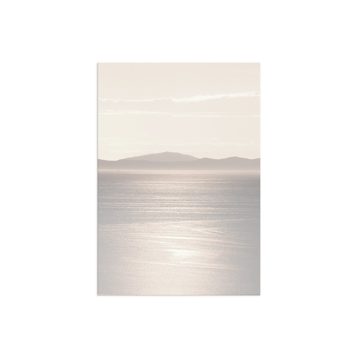 Постер "Where The Land Meets The Sea"