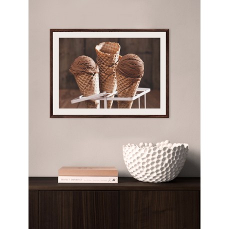 Постер "Chocolate ice cream"
