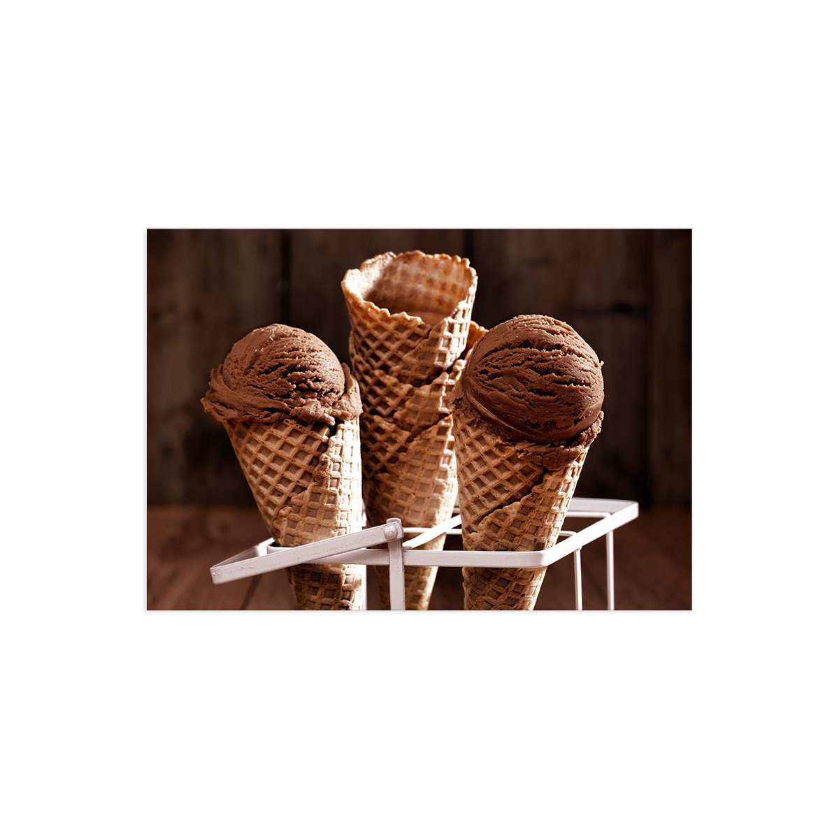 Постер "Chocolate ice cream"