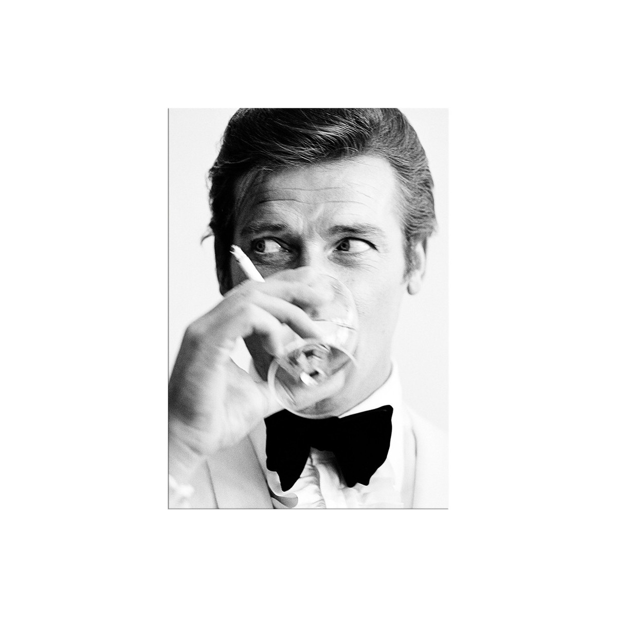 Постер "Roger Moore 007"