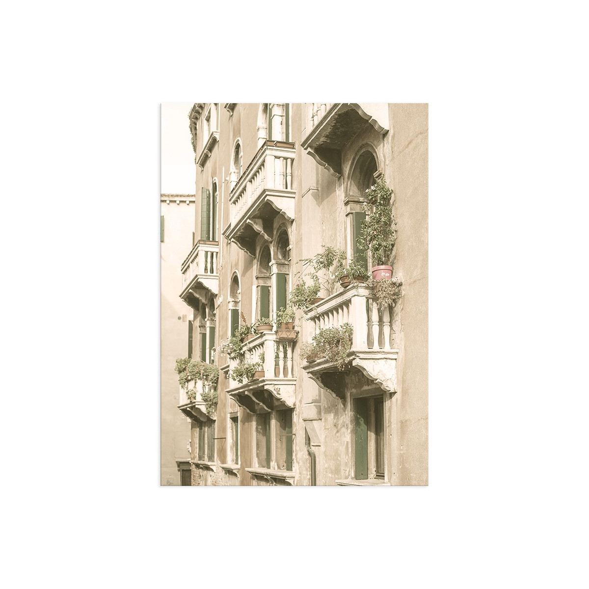 Постер "Parisian balconies"