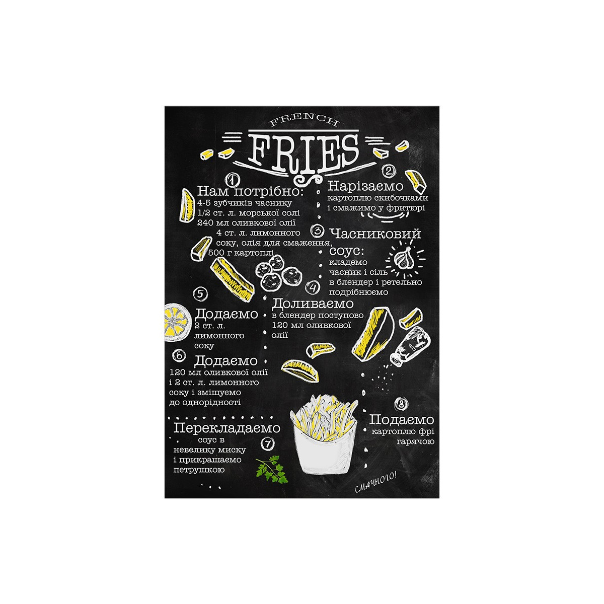 Постер "Fries"