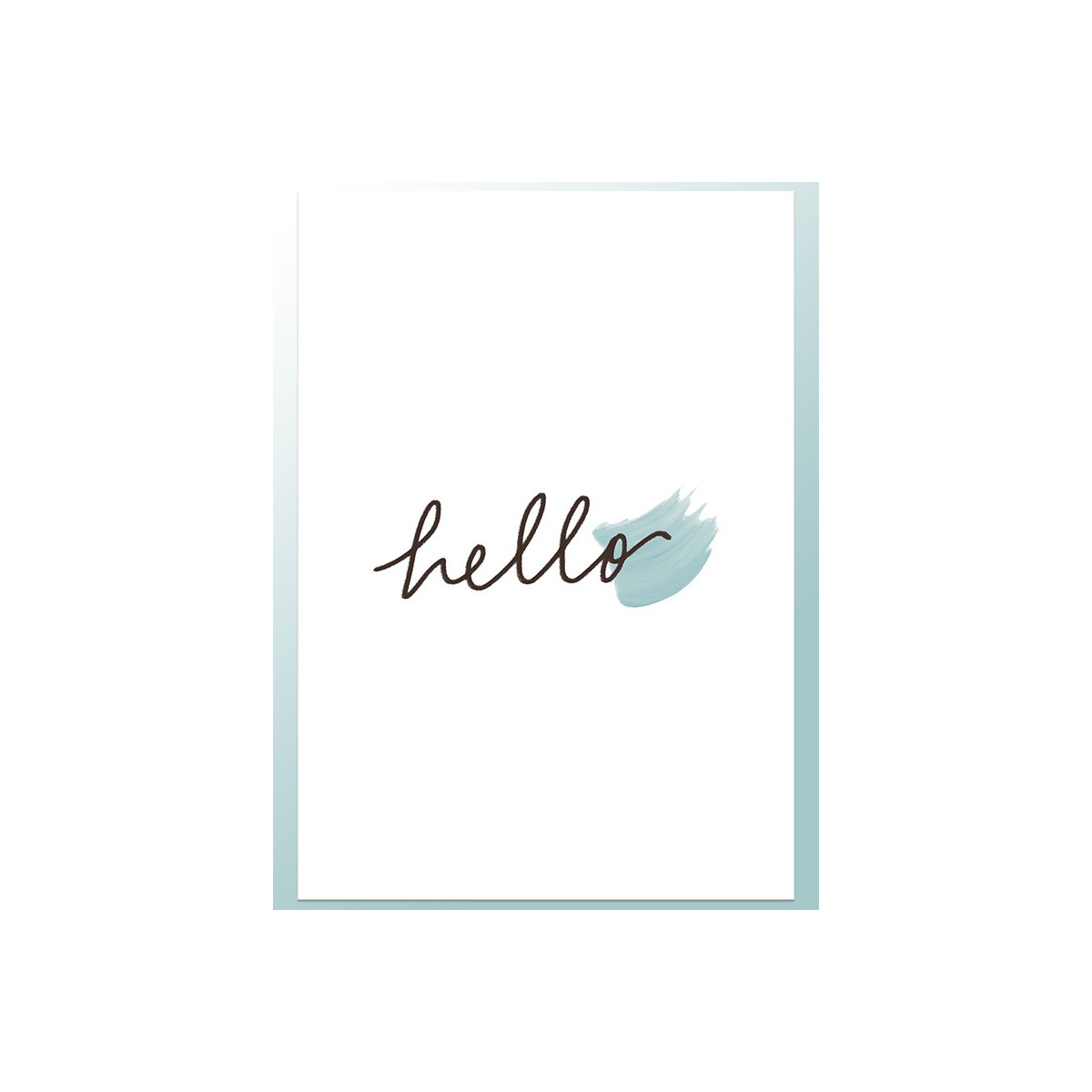 Постер "Hello"