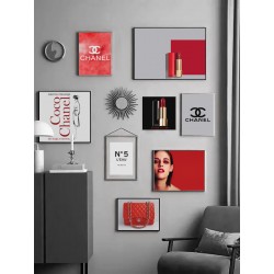 Постер в рамке "Chanel"