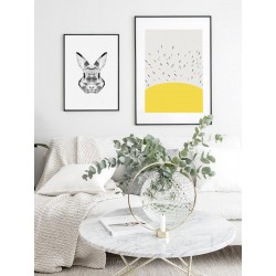 Комплект постеров в рамках "Sunny bunny"