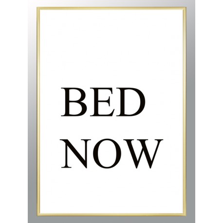 Комплект постеров в рамкках "Bed now"