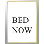 Комплект постеров в рамкках "Bed now"