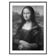 Комплект постерів в рамках "The Mona Lisa (La Gioconda)"