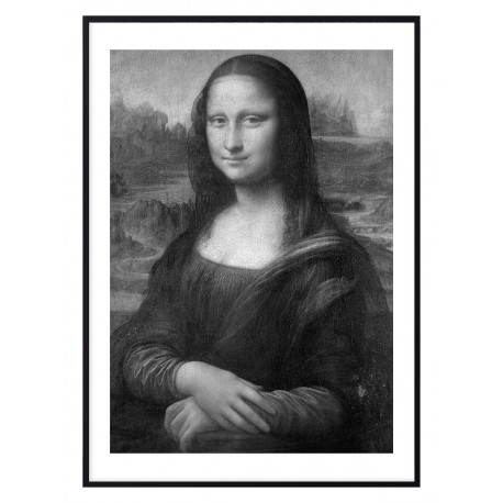 Комплект постеров в рамках "The Mona Lisa (La Gioconda)"