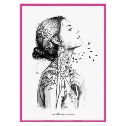 Рамка "Neon" цвет на выбор