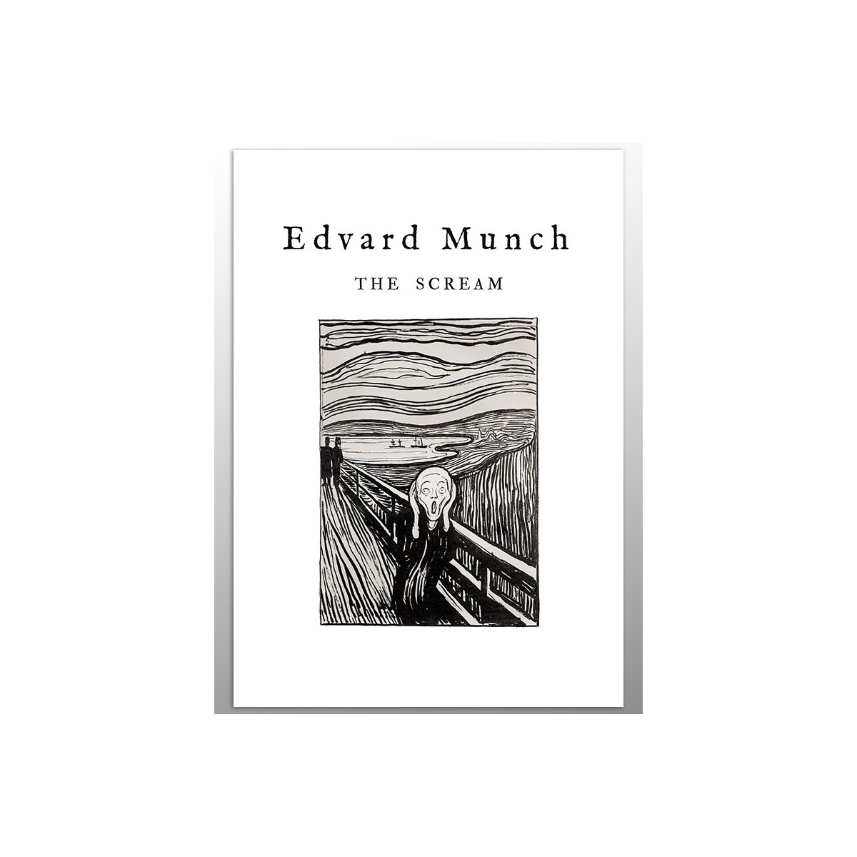 Постер "Cry. Edward Munch. 1893"