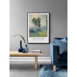 Постер "Каміль Піссарро, Пейзаж на заході сонця Сент-Чарльз, 1925"