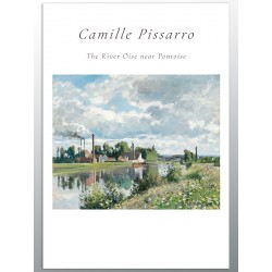 Постер "Каміль Піссарро, Річка Уаз біля Понтуаза, 1873"