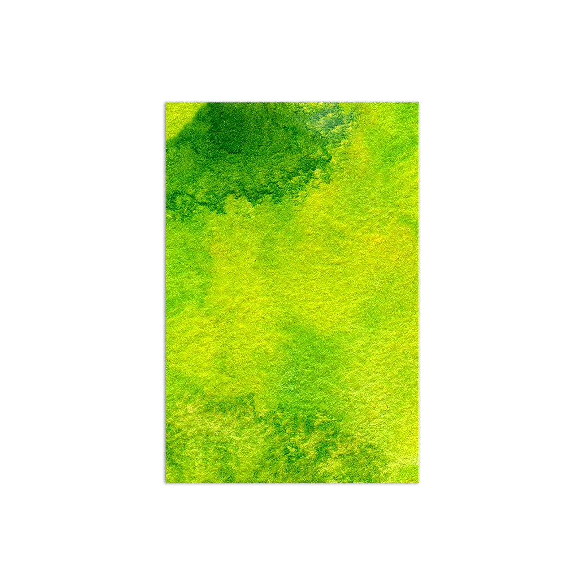 Постер "Green watercolor"