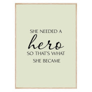Постер "Hero"