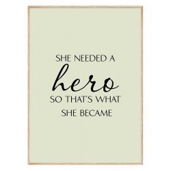 Постер "Hero"
